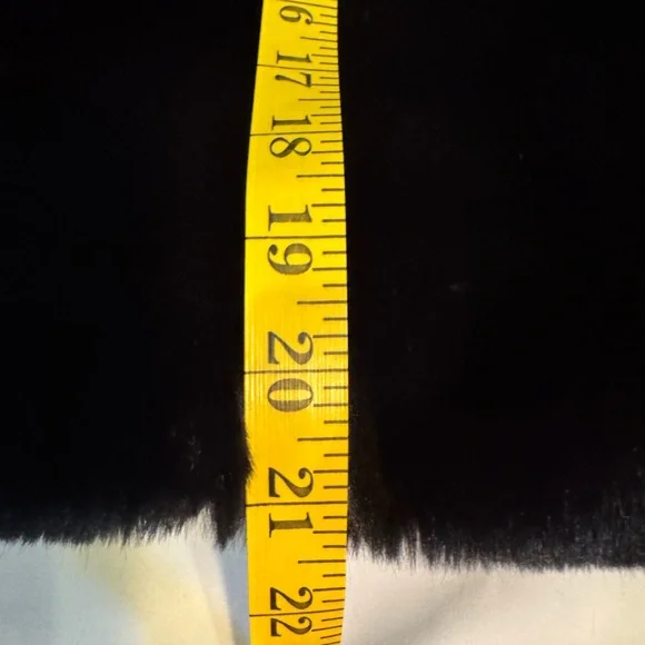 Forever 21 Plush Black Jacket perfect for holidays! - Picture 5 of 7